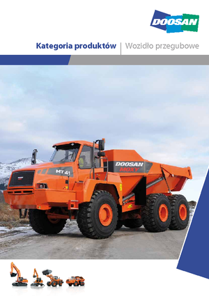 Съчленени самосвали Doosan MT 26