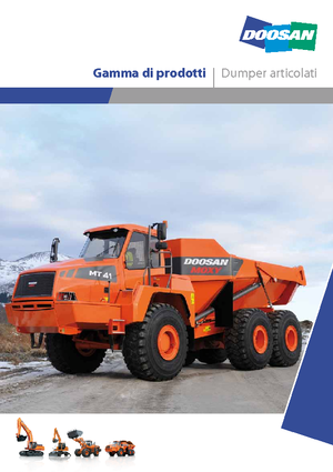 Съчленени самосвали Doosan MT 26