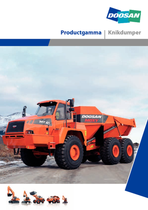 Съчленени самосвали Doosan MT 26