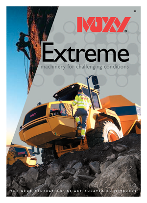 Съчленени самосвали Moxy MT 41