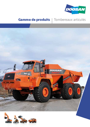 Съчленени самосвали Doosan MT 36