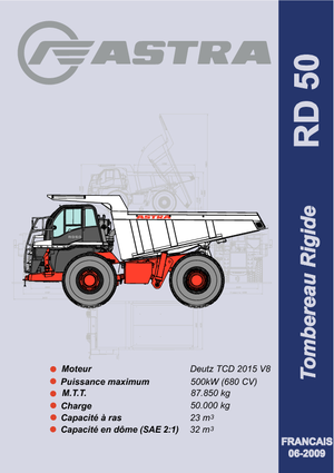 Камиони-самосвали Astra RD 50