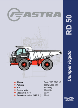 Камиони-самосвали Astra RD 50