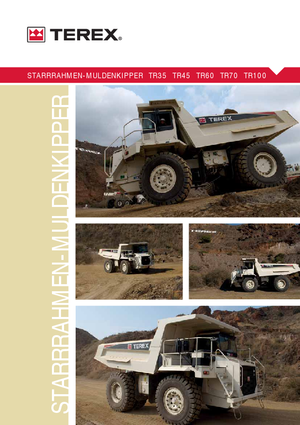 Камиони-самосвали Terex TR 100