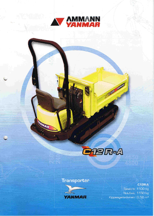 Самосвали на вериги Yanmar C 12 RB