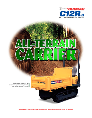 Самосвали на вериги Yanmar C 12 RB