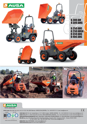 Колесни самосвали Ausa D 250 AHG