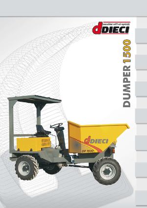 Колесни самосвали Dieci DP 1500