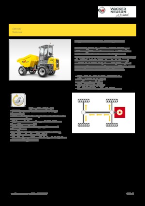 Колесни самосвали Wacker Neuson DW100
