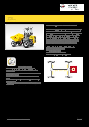 Колесни самосвали Wacker Neuson DW100