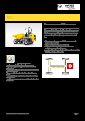 Колесни самосвали Wacker Neuson DW60