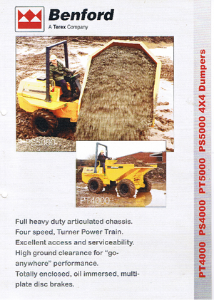 Колесни самосвали Benford PS 5000