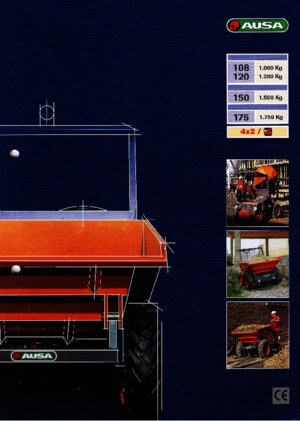 Колесни самосвали Ausa 108 DA plus