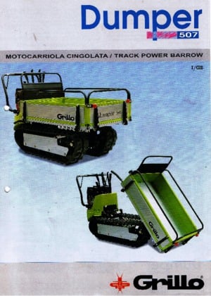 Самосвали на вериги Grillo 507