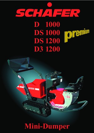 Самосвали на вериги SCHÄFER DS 1200