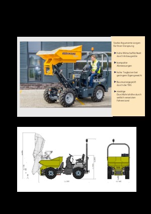 Колесни самосвали Bergmann 1200FH