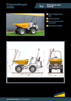 Колесни самосвали Bergmann 2040R