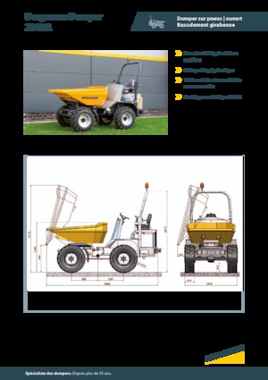 Колесни самосвали Bergmann 2040R