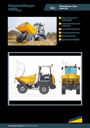 Колесни самосвали Bergmann 2060R Plus