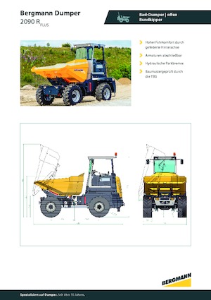 Колесни самосвали Bergmann 2090R Plus