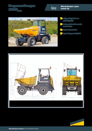 Колесни самосвали Bergmann 2090R Plus