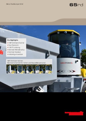 Колесни самосвали Menzi 65rd