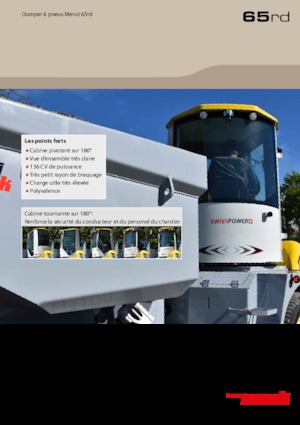 Колесни самосвали Menzi 65rd