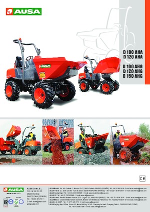 Колесни самосвали Ausa D 100 AHG
