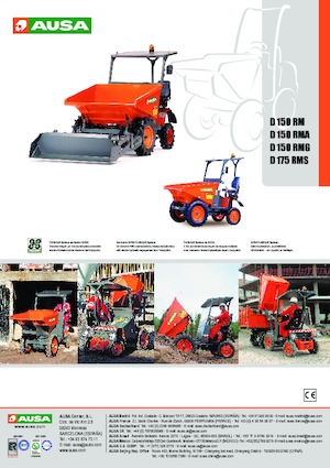 Колесни самосвали Ausa D 150 RM