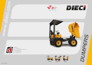 Колесни самосвали Dieci DP 1000 F