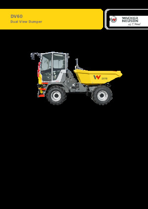 Колесни самосвали Wacker Neuson DV60 dual view