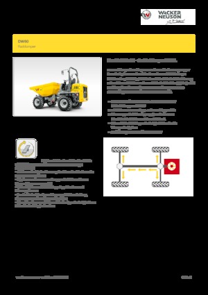 Колесни самосвали Wacker Neuson DW60 LRC