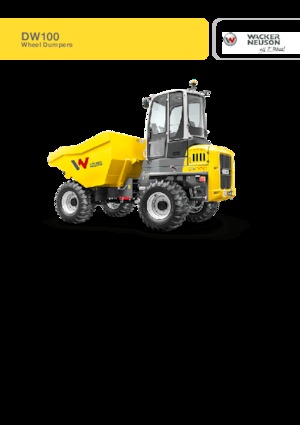 Колесни самосвали Wacker Neuson DW100