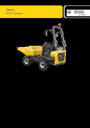Колесни самосвали Wacker Neuson DW20-2
