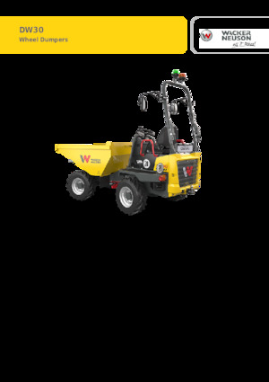 Колесни самосвали Wacker Neuson DW30-2