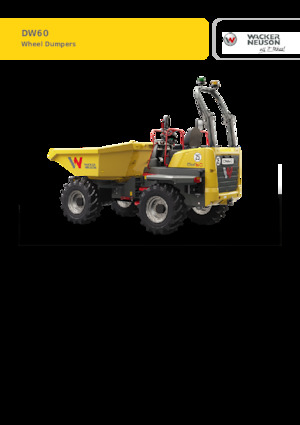 Колесни самосвали Wacker Neuson DW60-2