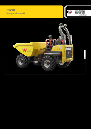 Колесни самосвали Wacker Neuson DW90-2