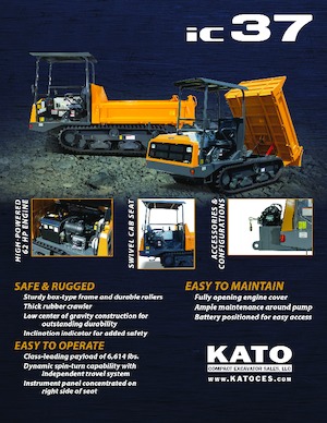 Самосвали на вериги Kato IC37