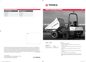 Колесни самосвали Terex PT 3000