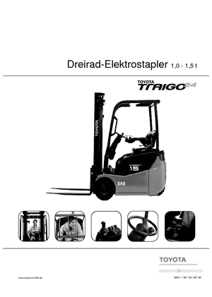 Челни вилични електрокари Toyota 7 FBEST 15 