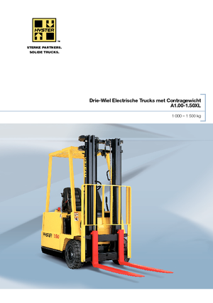 Челни вилични електрокари Hyster A 1.50 XL