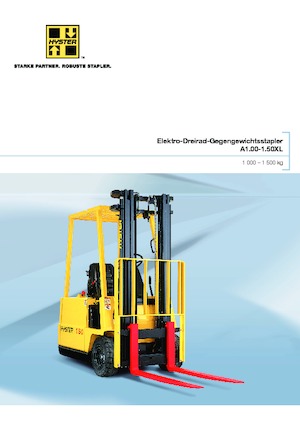 Челни вилични електрокари Hyster A 1.50 XL