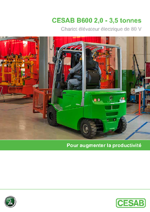 Челни вилични електрокари Cesab B 625 L