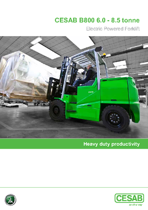 Челни вилични електрокари Cesab B 860