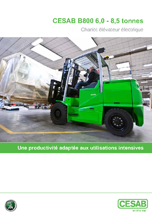 Челни вилични електрокари Cesab B 860
