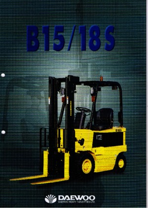 Челни вилични електрокари Doosan B 15 S