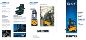 Челни вилични електрокари Montini Bingo 250 Compact.P