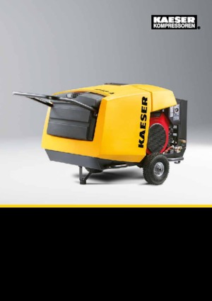 Преносими компресори за въздух - дизелови, електрически, бензинови Kaeser Mobilair M 13 E