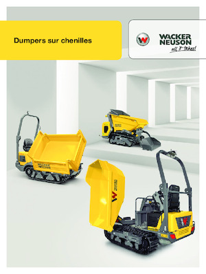 Електрически верижни самосвали Wacker Neuson DT10e