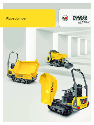 Електрически верижни самосвали Wacker Neuson DT10e